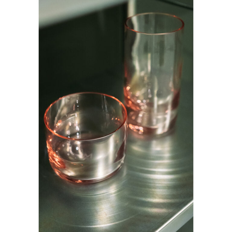 DUNES Low Glass Red Sand